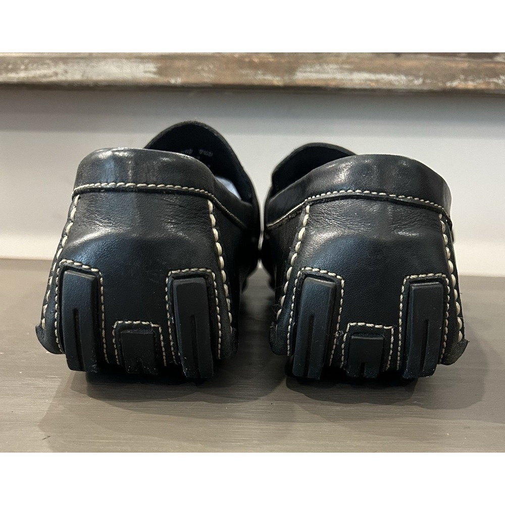 Polo Ralph Lauren Black Leather Driving Loafers Men's US Size 7.5D - Picture 5 of 8